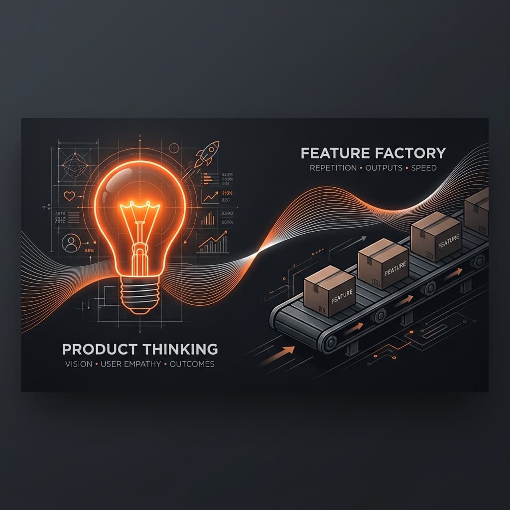 Product Thinking vs Feature Factories: Why Most SaaS Products Fail